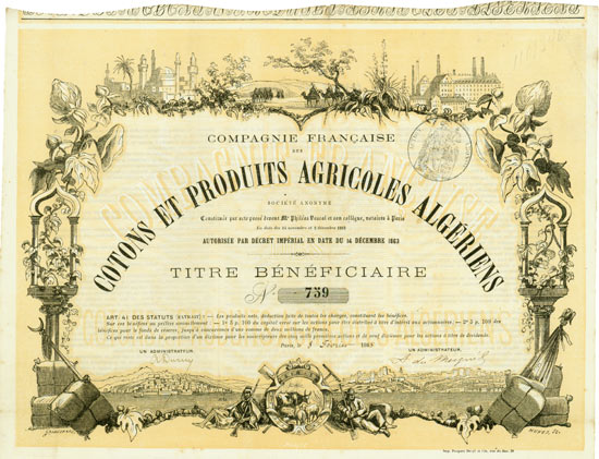 Compagnie Française des Cotons et Produits Agricoles Algériens S. A.