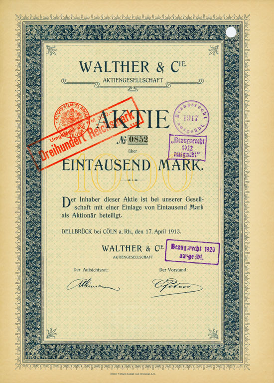 Walther & Cie. AG