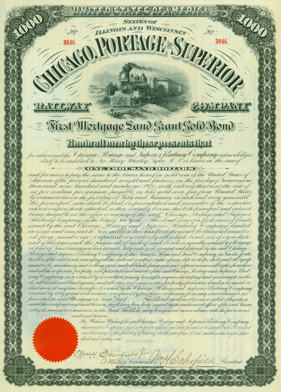 Chicago, Portage and Superior Railway Company