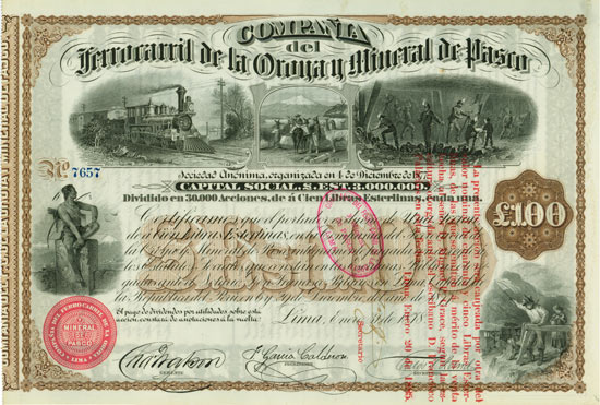 Compania del Ferrocarril de la Oroya y Mineral de Pasco
