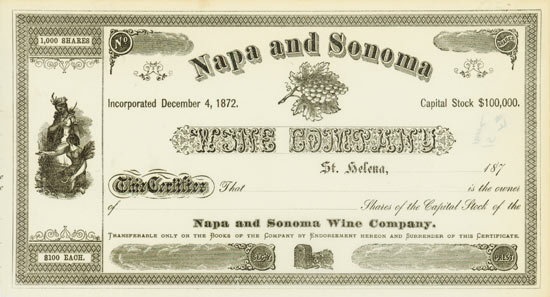 Napa and Sonoma Wine Company