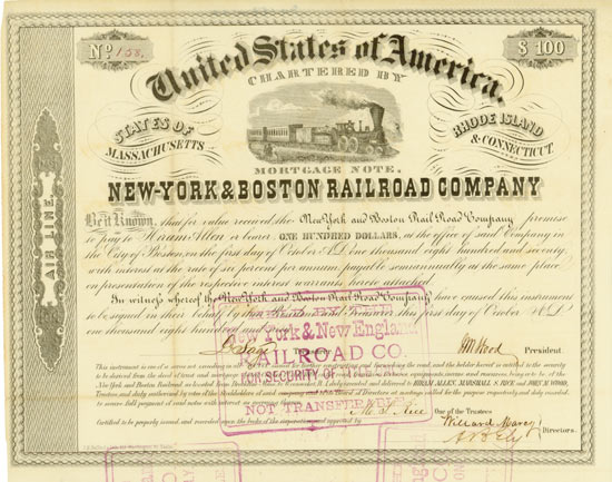 New-York & Boston Railroad Company