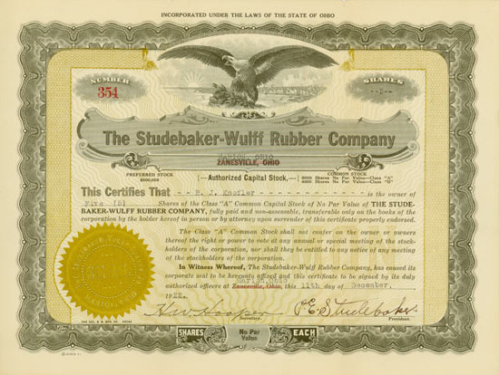 Studebaker-Wulff Rubber Company