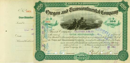 Oregon and Transcontinental Company