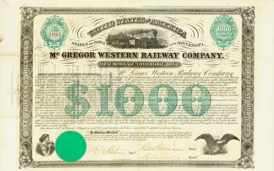 Mc Gregor Western Railway Company