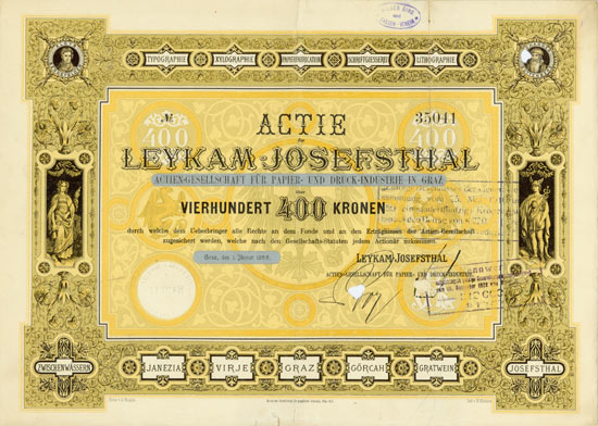 Leykam-Josefsthal Actien-Gesellschaft für Papier- und Druck-Industrie