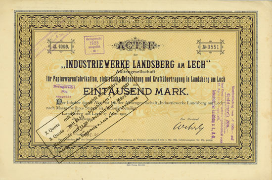 Industriewerke Landsberg am Lech