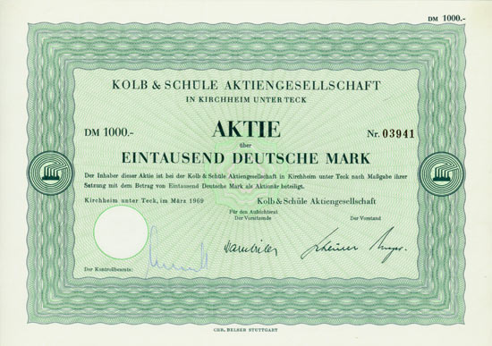 Kolb & Schüle AG
