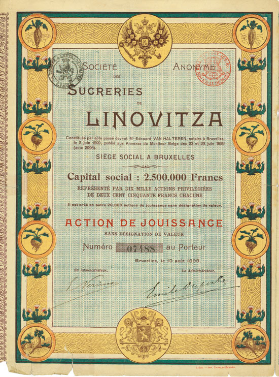 Société Anonyme des Sucreries de Linovitza
