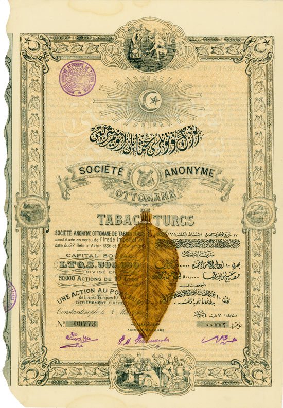 Société Anonyme Ottomane Tabacs Turcs