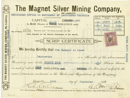Magnet Silver Mining Company