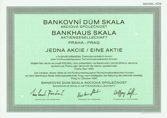 Bankhaus Skala AG / Bankovni Dum Skala