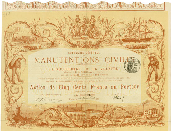 Compagnie Générale des Manutentions Civiles (Société Anonyme)