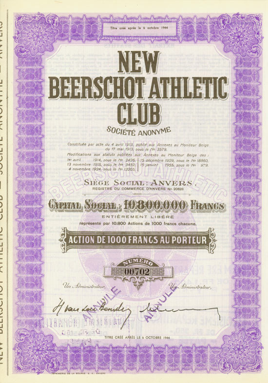 New Beerschot Athletic Club Société Anonyme