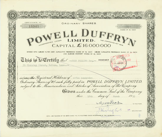 Powell Duffryn Limited