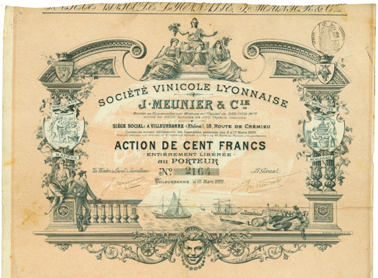 Société Vinicole Lyonnaise J. Meunier & Cie.