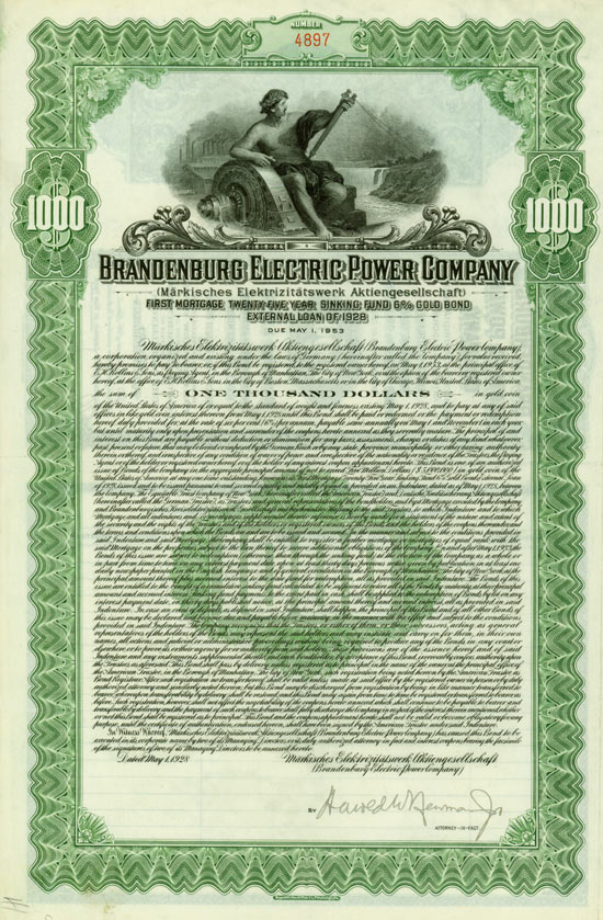 Brandenburg Electric Power Company (Märkisches Elektrizitätswerk AG)