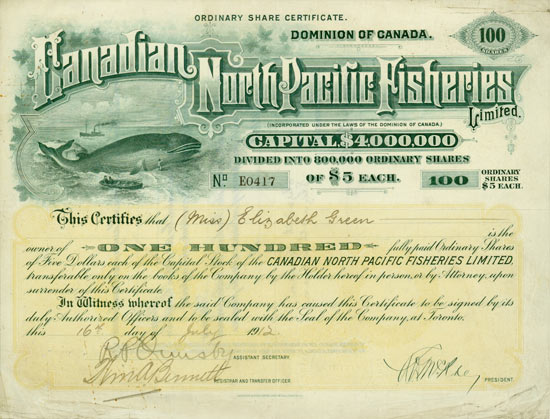 Canadian North Pacific Fisheries