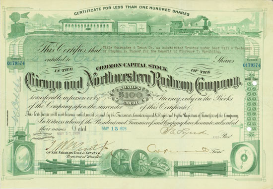 Chicago and Northwestern Railway Company