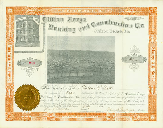 Clifton Forge Banking and Construction Co.