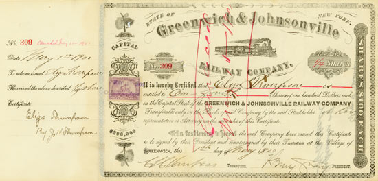 Greenwich & Johnsonville Railway Company