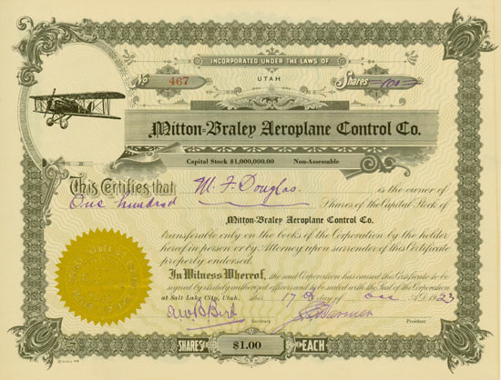 Mitton-Braley Aeroplane Control Co.