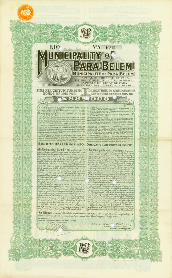 Municipality of Pará (Belem)