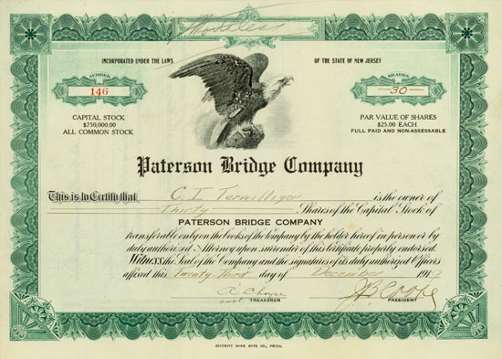 Paterson Bridge Company