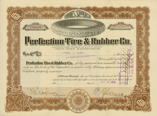 Perfection Tire & Rubber Co.