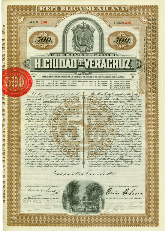 Republica Mexicana - H. Ciudad de Veracruz