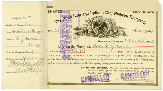 State Line and Indiana City Railway Company