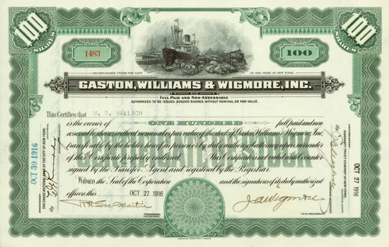Gaston, Williams & Wigmore, Inc.