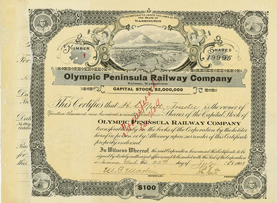 Olympic Peninsula Railway Company