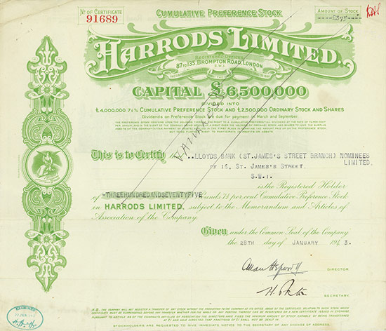 Harrods Limited