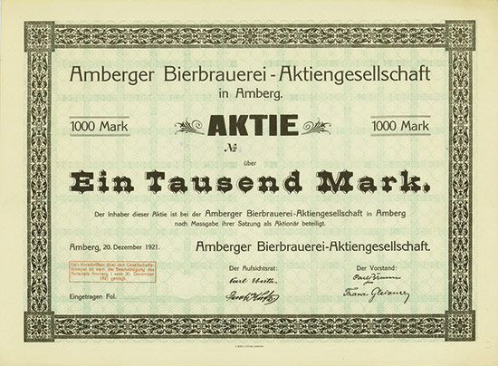 Amberger Bierbrauerei-AG