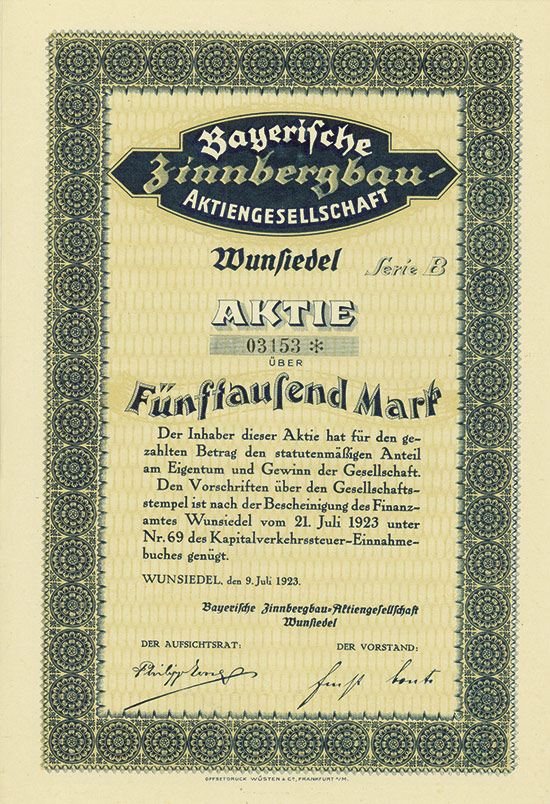 Bayerische Zinnbergbau-AG