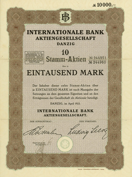Internationale Bank AG