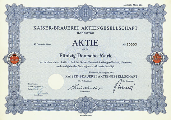 Kaiser-Brauerei AG