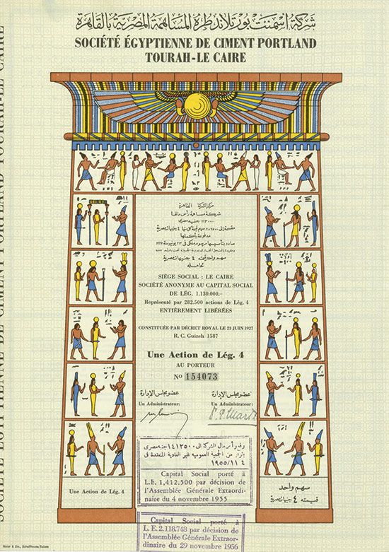 Société Égyptienne de Ciment Portland Tourah-Le Caire