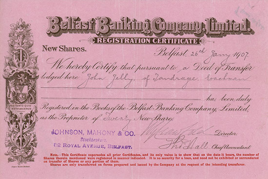 Belfast Banking Company, Limited