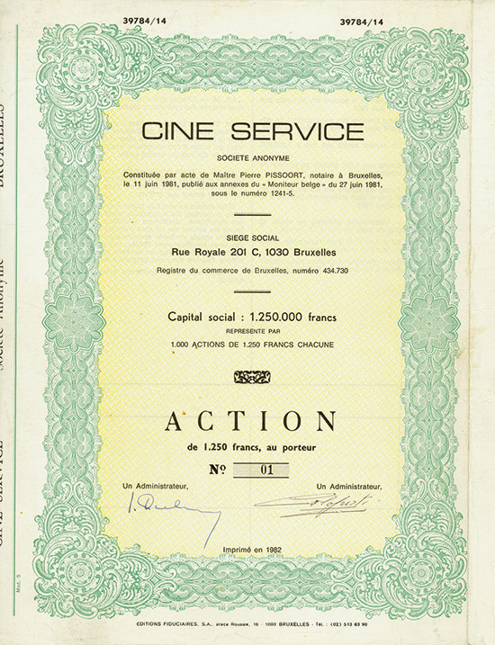 Cine Service Société Anonyme