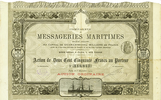 Compagnie des Messageries Maritimes Société Anonyme