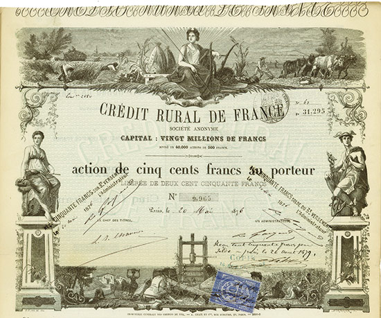 Crédit Rural de France Société Anonyme