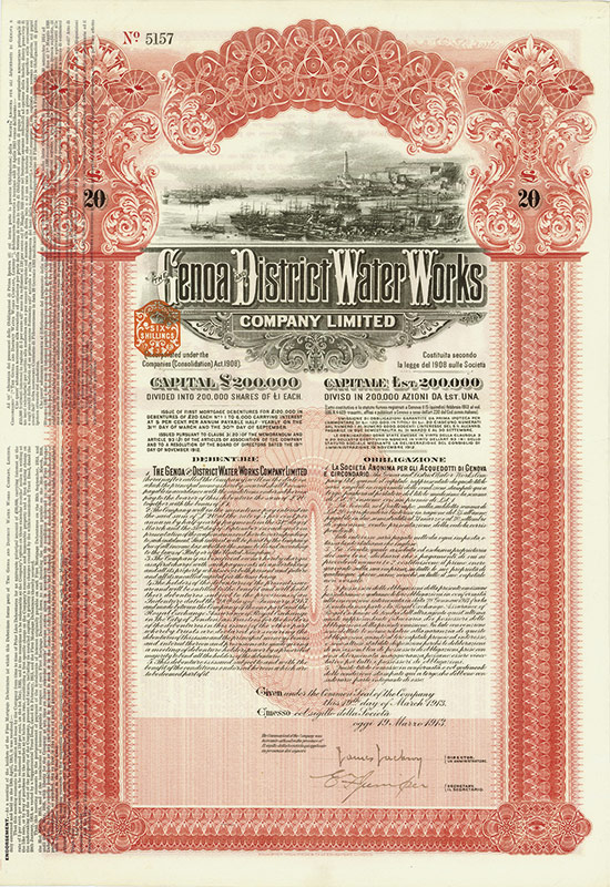 Genoa and District Water Works Company Limited