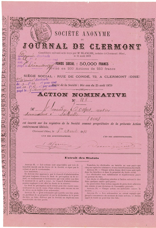 Société Anonyme du Journal de Clermont