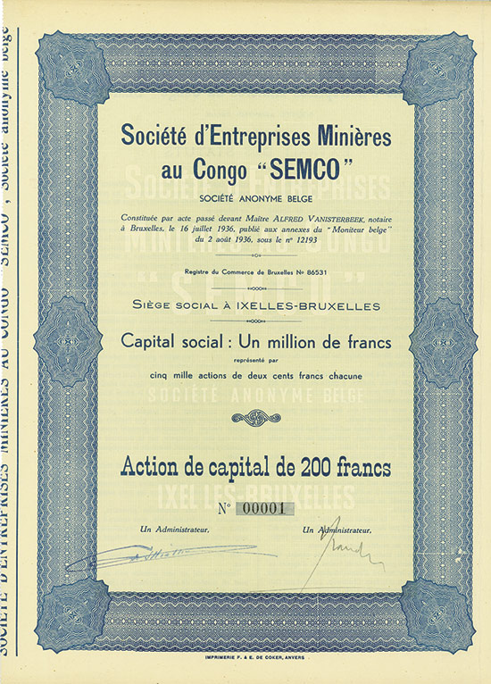 Société d'Entreprises Minières au Congo 