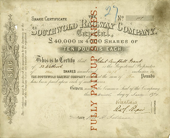 Southwold Railway Company