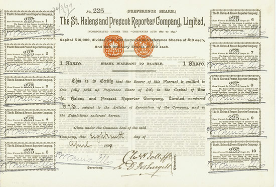 St. Helens and Prescot Reporter Company, Limited