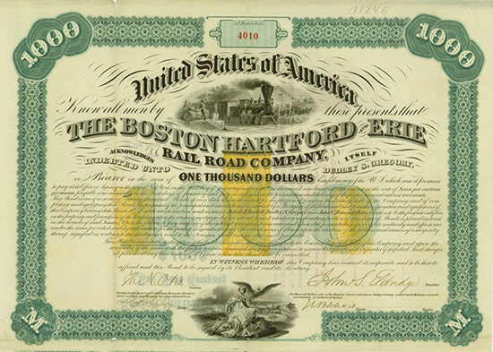 Boston Hartford and Erie Rail Road Company