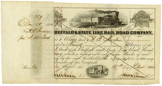Buffalo & State Line Rail Road Company
